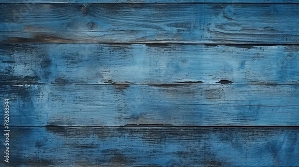 Obraz Grain blue paint wall background or texture