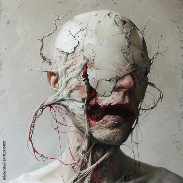 Obraz person in a mask