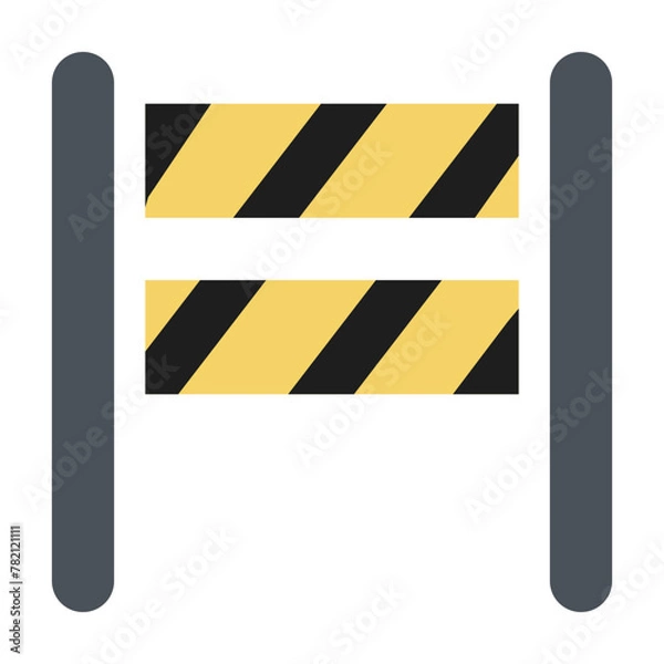 Obraz Traffic Barrier