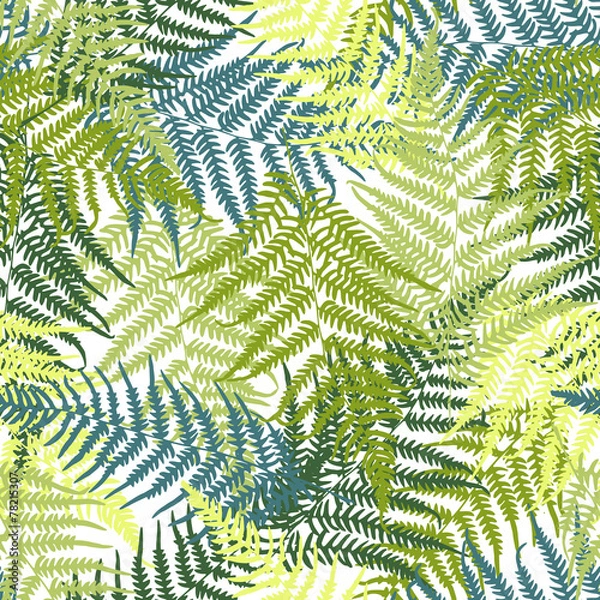 Obraz Fern seamless pattern
