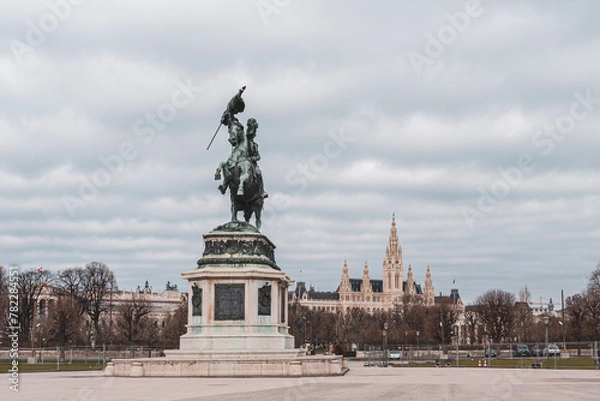 Fototapeta monument to the Napoleon in Vienna