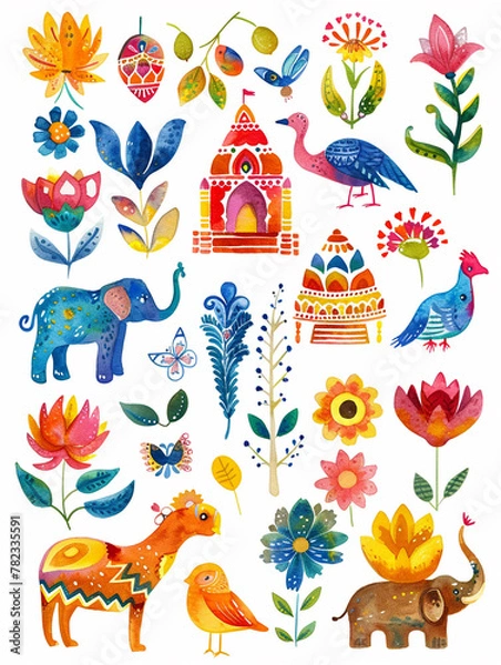 Obraz Indian Background