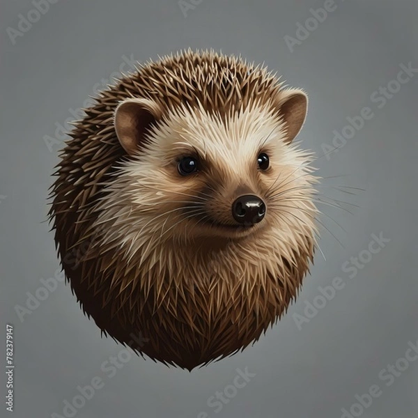 Obraz hedgehog in a basket