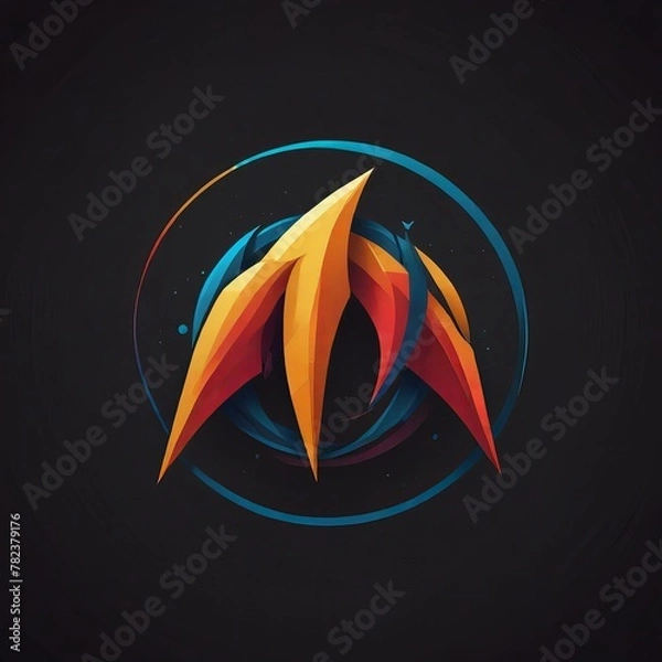 Obraz abstract background with stars