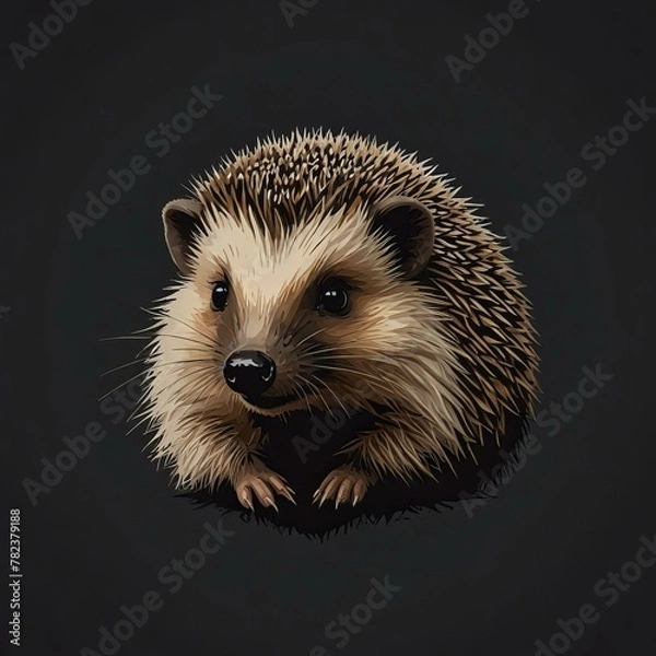 Obraz hedgehog in the hands