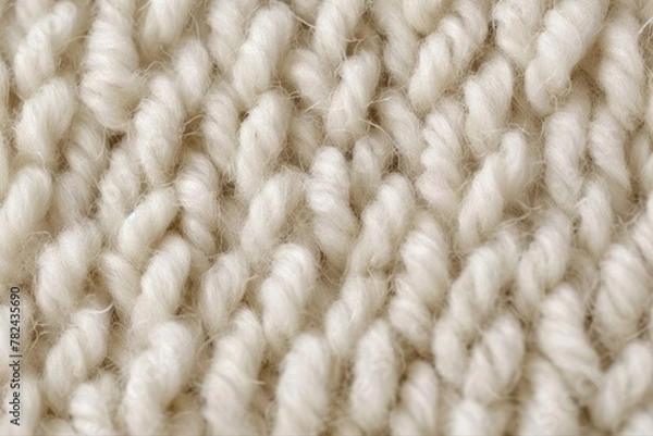 Fototapeta Wool Fiber Texture Generative AI