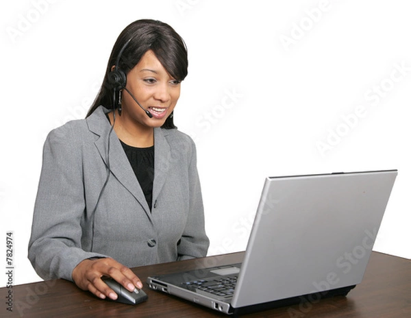 Obraz African American CSR rep