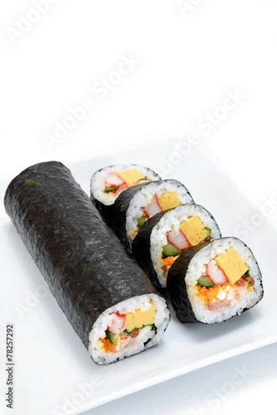 Fototapeta 海鮮巻き寿司