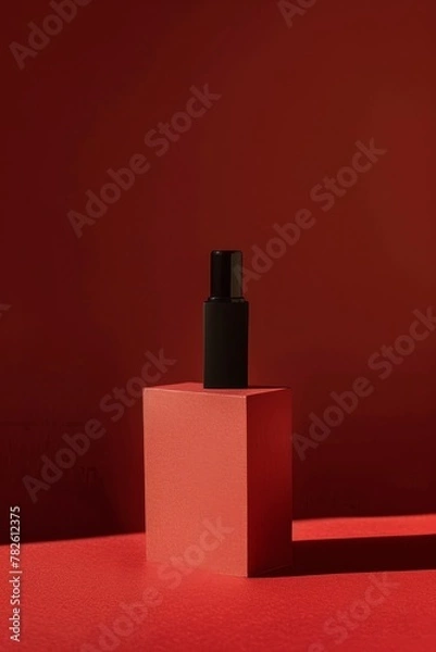 Fototapeta A minimalist representation of one cosmetic product