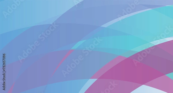 Obraz abstract banner of geometric waves of blue and light blue and lilac colors