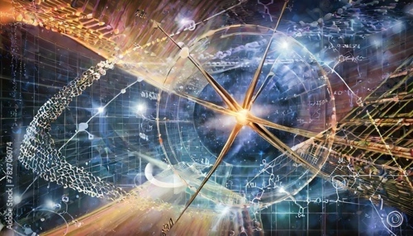 Obraz background with space