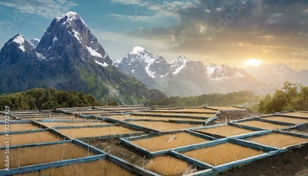 Obraz view from the top of the mountain