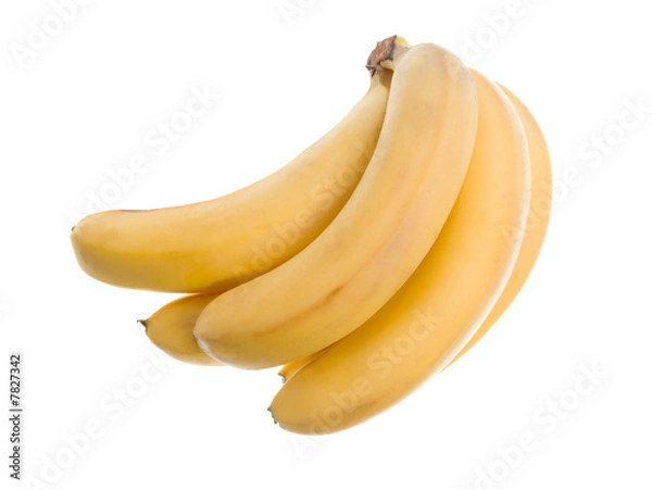 Fototapeta banana bundle isolated