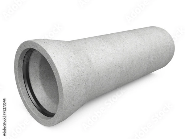 Obraz Industrial concrete pipe for Sewer