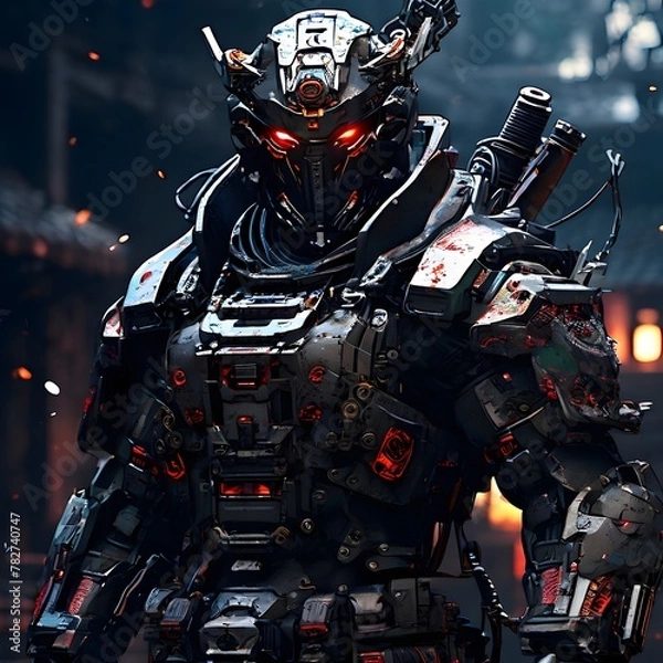 Obraz rider on the road