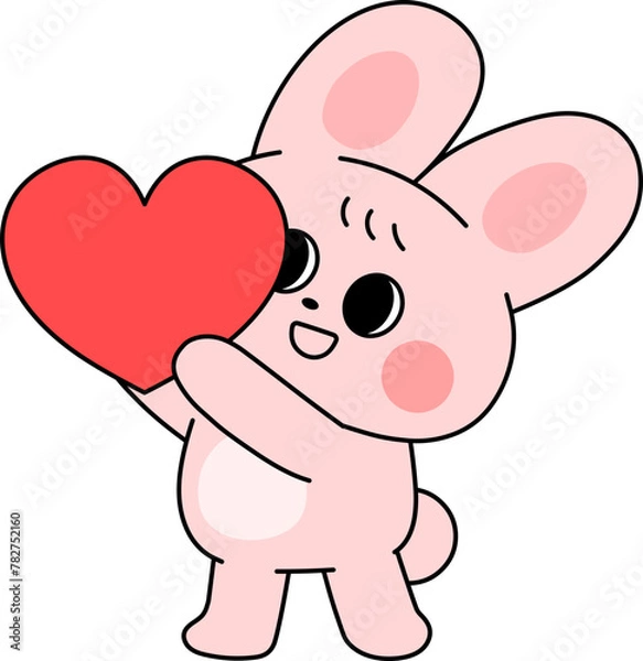 Obraz 토끼캐릭터