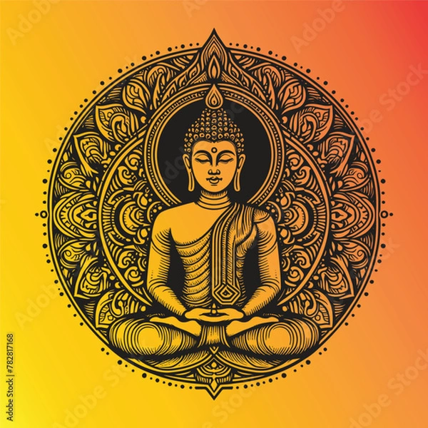 Obraz Happy Vesak Artwork 