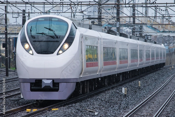Fototapeta 特急電車 常磐線 E657系ひたち・ときわ