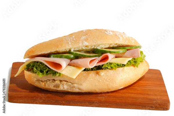 Fototapeta Schinkenbrötchen