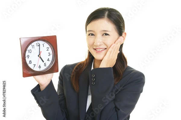 Fototapeta 笑顔のOL