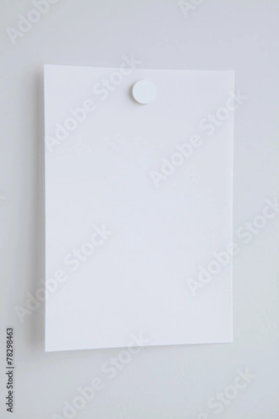 Fototapeta 壁に貼られたメモ用紙