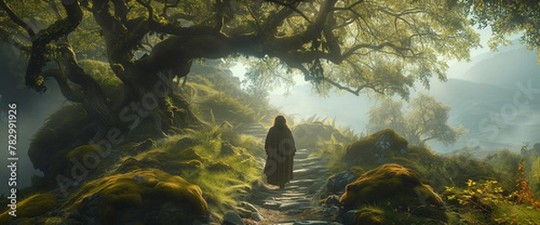 Obraz Hobbit in middle earth
