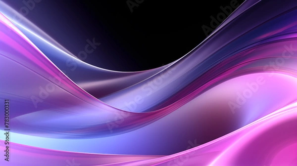 Fototapeta Purple wavy abstract background
