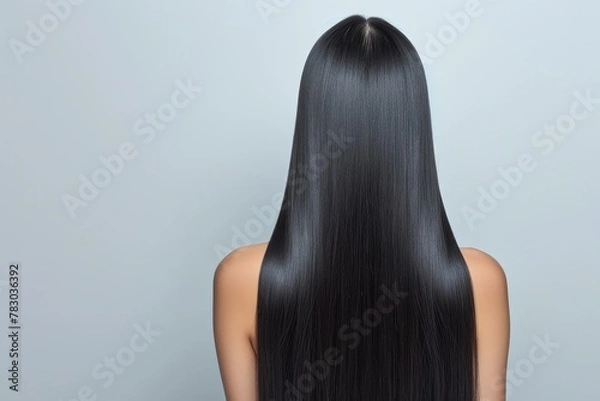 Obraz Sleek Korean Hairstyle: A Study in Elegance