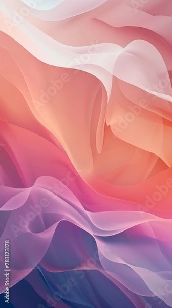 Fototapeta Develop a background with subtle gradients and soft, blended colors, abstract  , background
