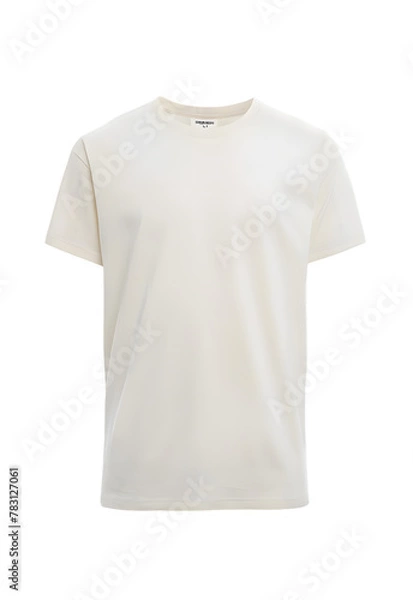 Obraz White T-shirt mockup isolated on transparent background