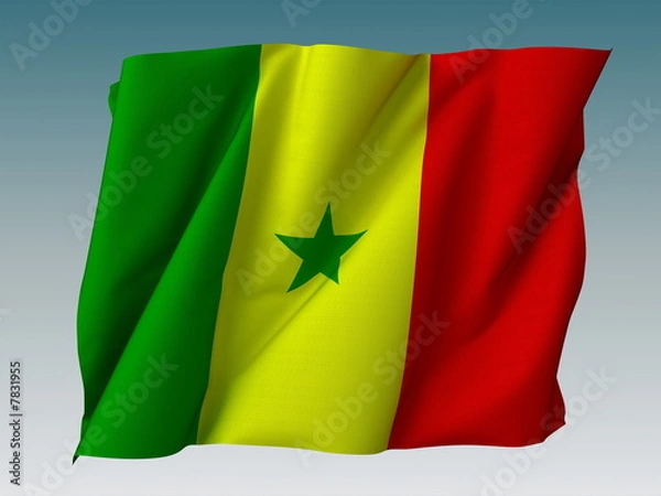 Obraz Flag of Senegal