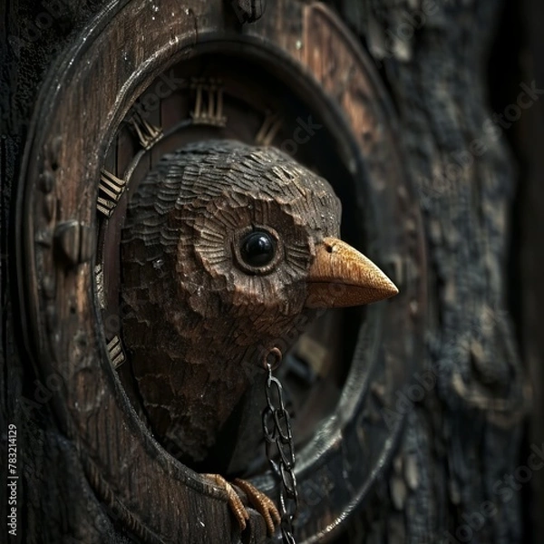 Fototapeta Cuckoo Charm: Delightful Images of Nature's Timekeepers