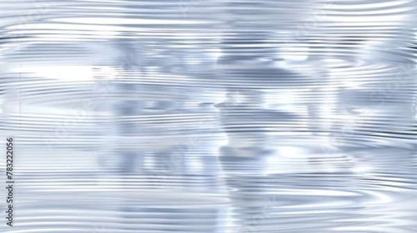 Fototapeta Striped Glass Texture with Light Reflection