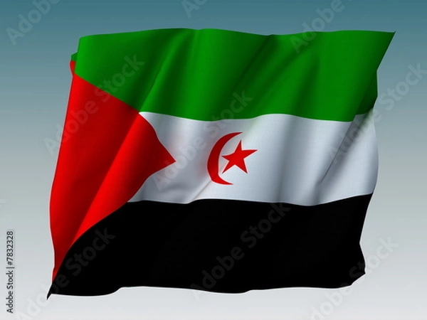 Obraz Flag of Western Sahara