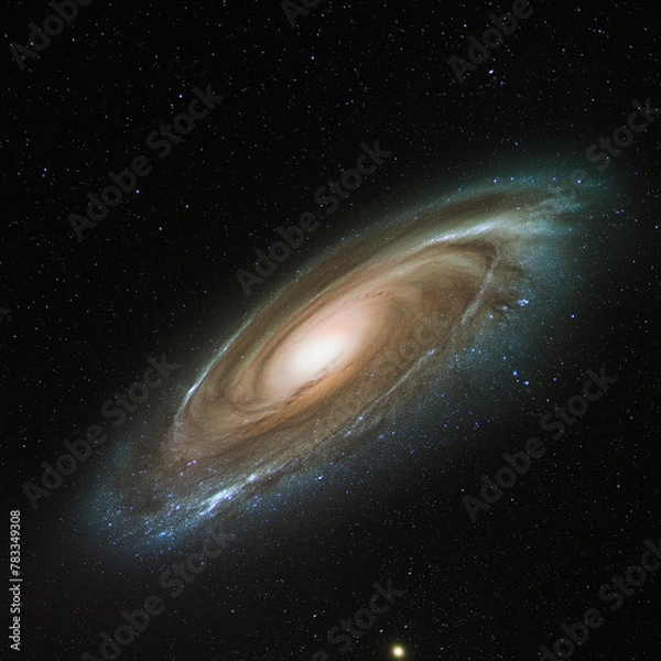 Obraz AI Spiral Galaxy