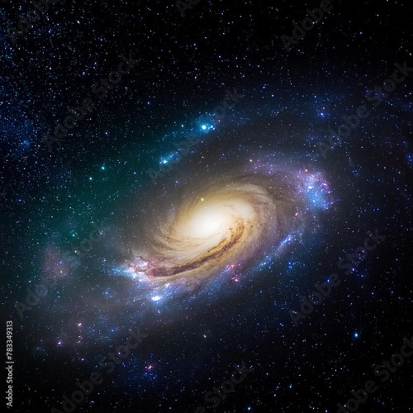 Obraz AI Spiral Galaxy