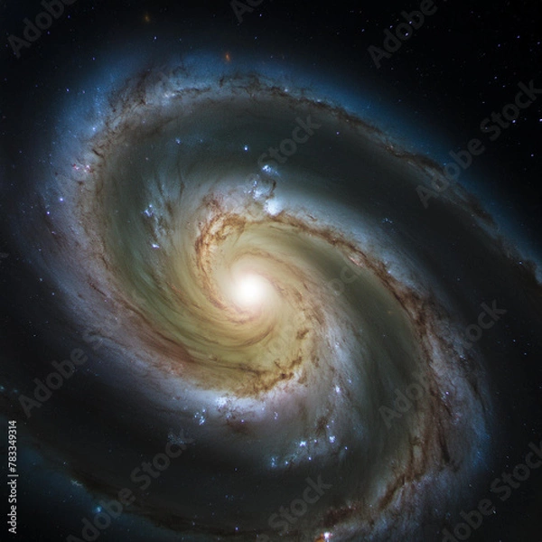 Obraz AI Spiral Galaxy