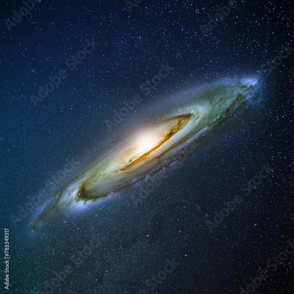 Obraz AI Spiral Galaxy