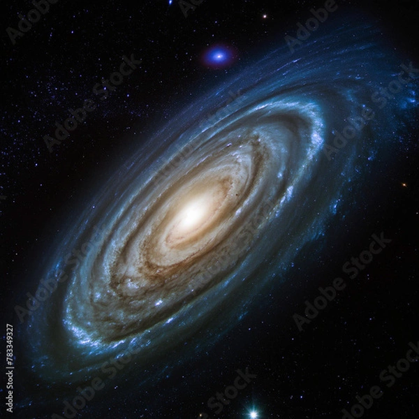 Fototapeta AI Spiral Galaxy