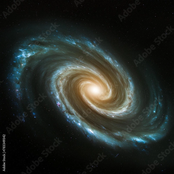 Obraz AI Spiral Galaxy