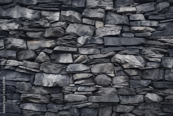 Fototapeta Abstract coal wallpaper: Offering a dramatic and atmospheric backdrop for design projects, capturing the essence of raw energy and industrial aesthetic.