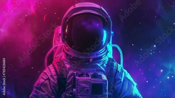 Fototapeta Astronaut figure