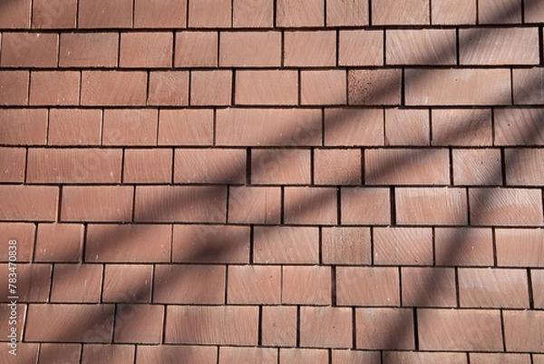 Obraz red brick wall background