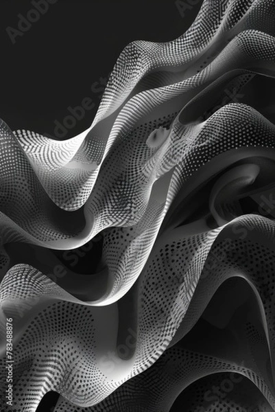 Obraz a Interwoven lines forming organic patterns