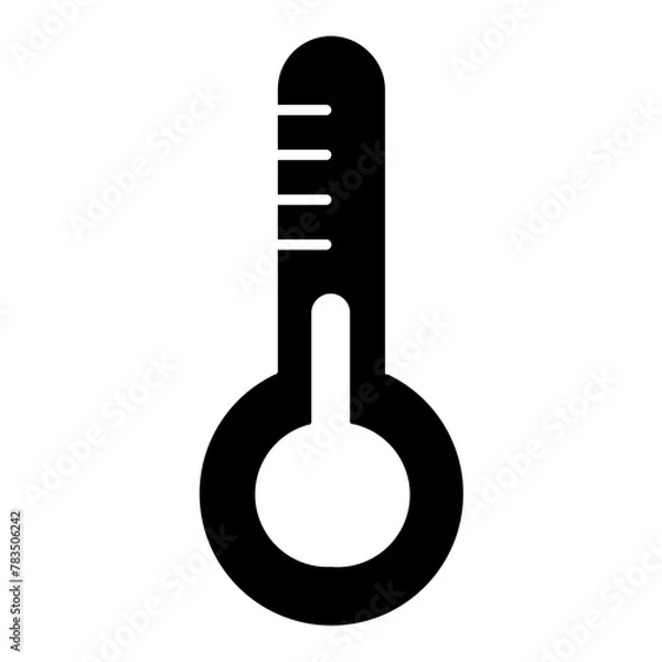 Obraz temperature medical icon