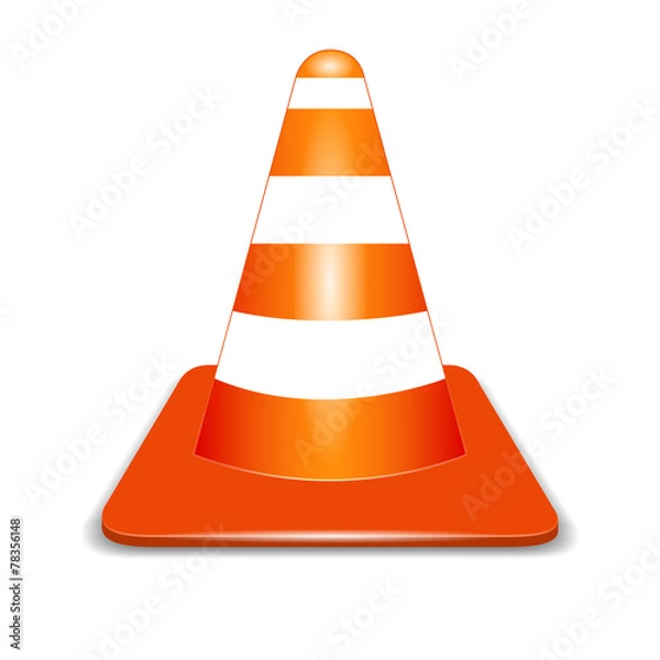 Obraz Orange cone