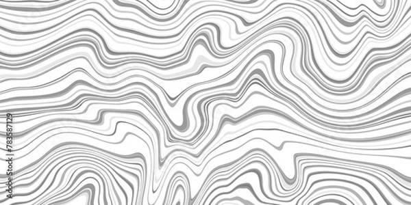 Fototapeta Damascus steel texture, cloud pattern color vector illustration. Damascus abstract Flat Vector Background