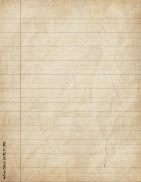 Fototapeta Grunge Paper Texture Background with Line