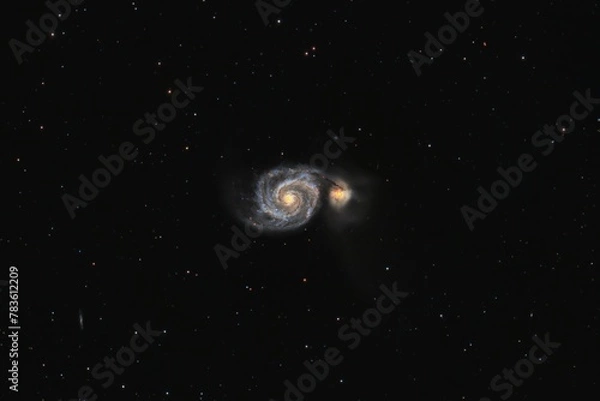 Fototapeta whirpool galaxy M51