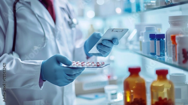 Fototapeta たくさんの薬